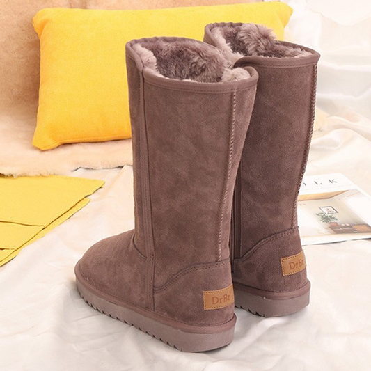 (🎅VORWEIHNACHTSVERKAUF-49 % RABATT) Velvet knee high snow boots