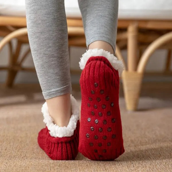 (🎅VORWEIHNACHTSVERKAUF-49 % RABATT) Rutschfeste Thermosocken für den Innenbereich