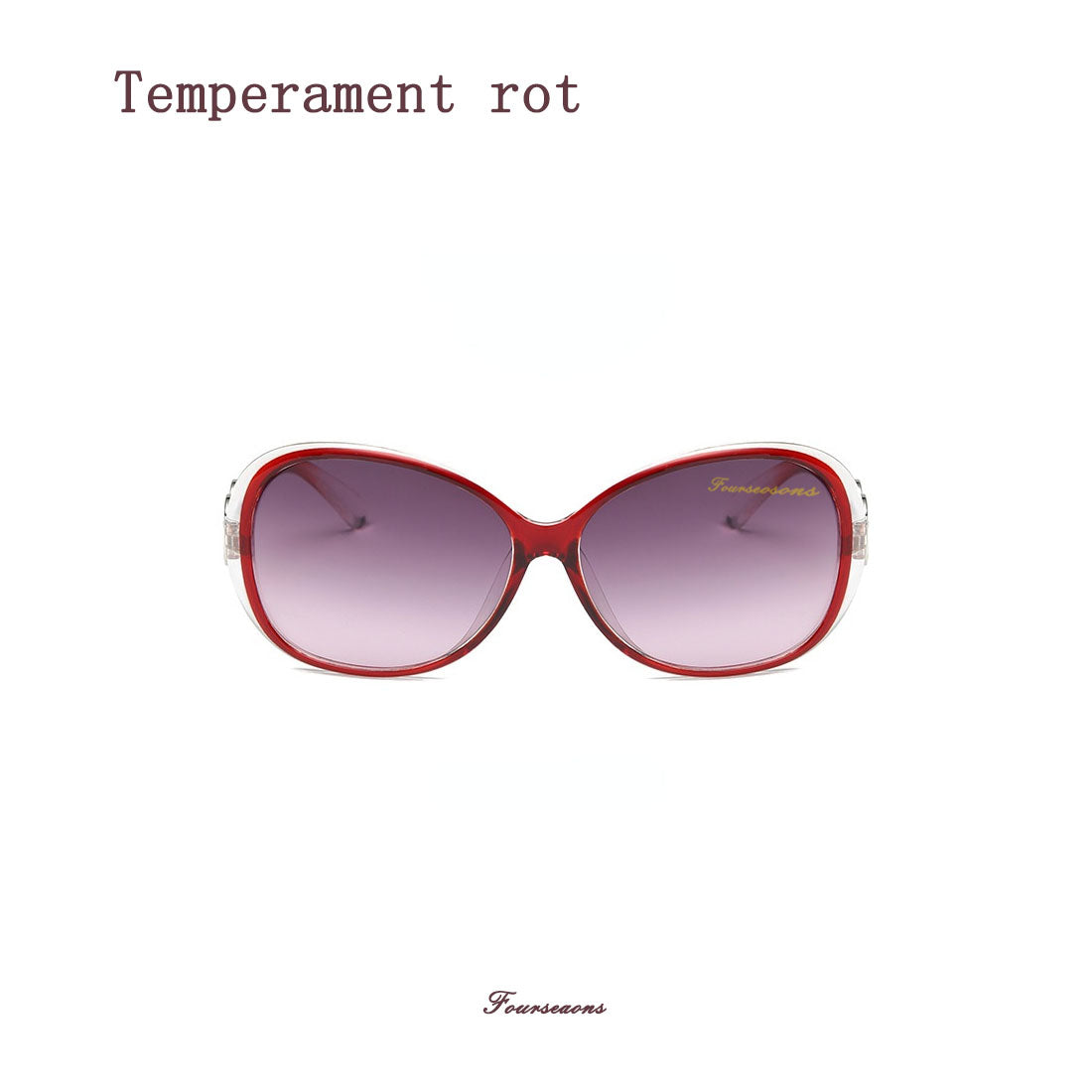 Klassische hochwertige quadratische Sonnenbrille