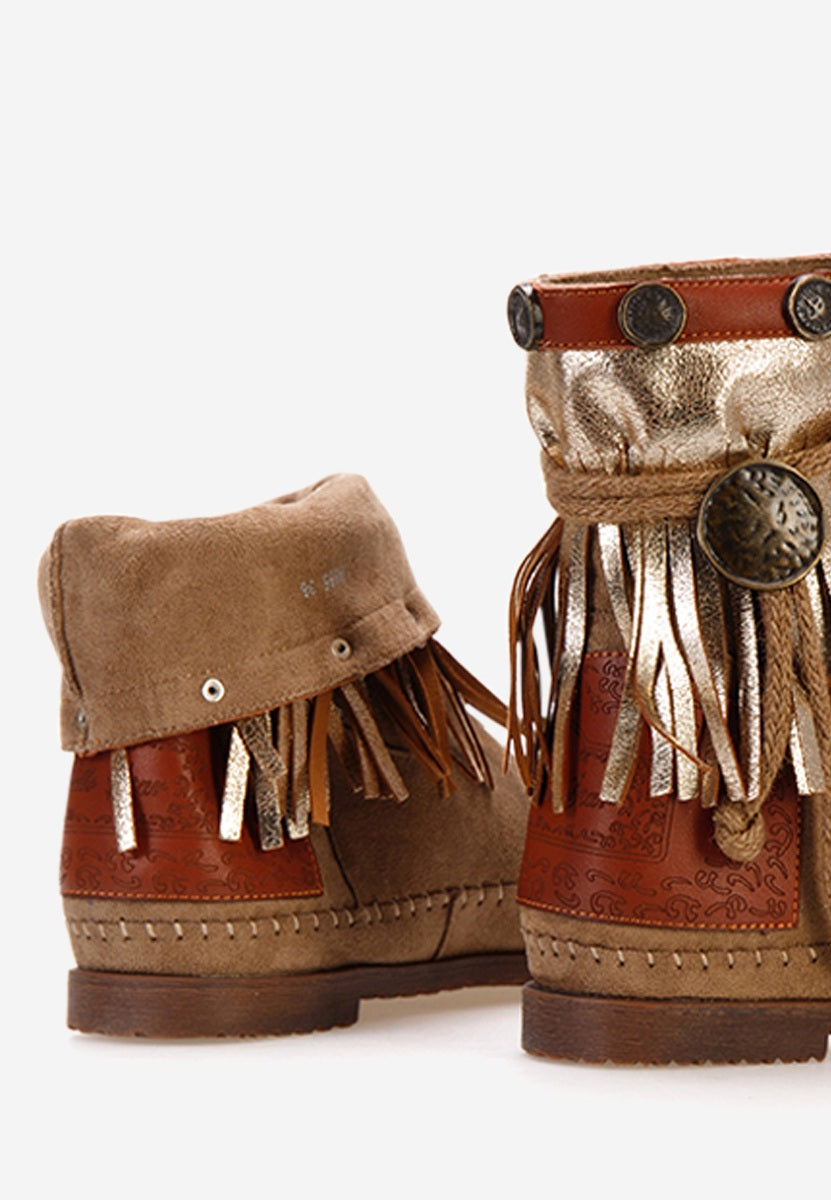 (🎅VORWEIHNACHTSVERKAUF-49 % RABATT) Peramora Haki Stiefel für Damen