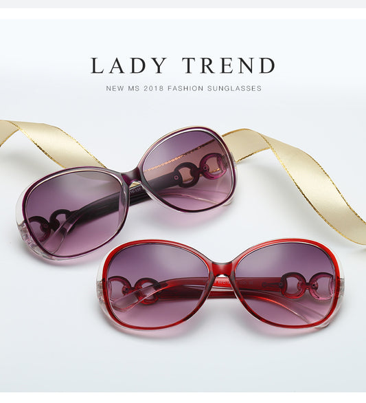 Klassische hochwertige quadratische Sonnenbrille