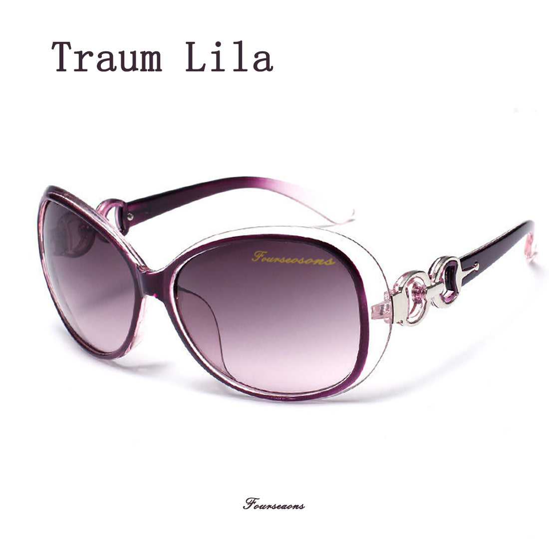 Klassische hochwertige quadratische Sonnenbrille